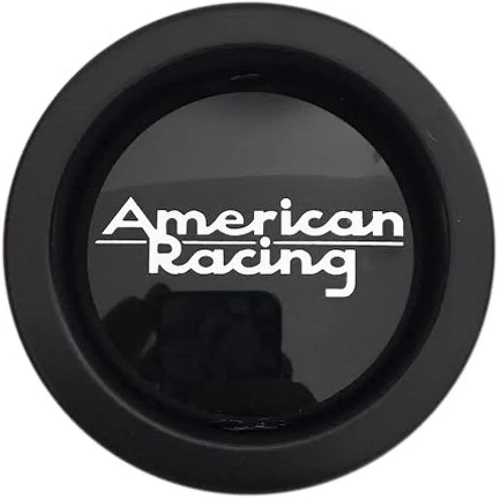American Racing AR969 Satin Black Push-Thru Wheel Center Cap 000000001327006023