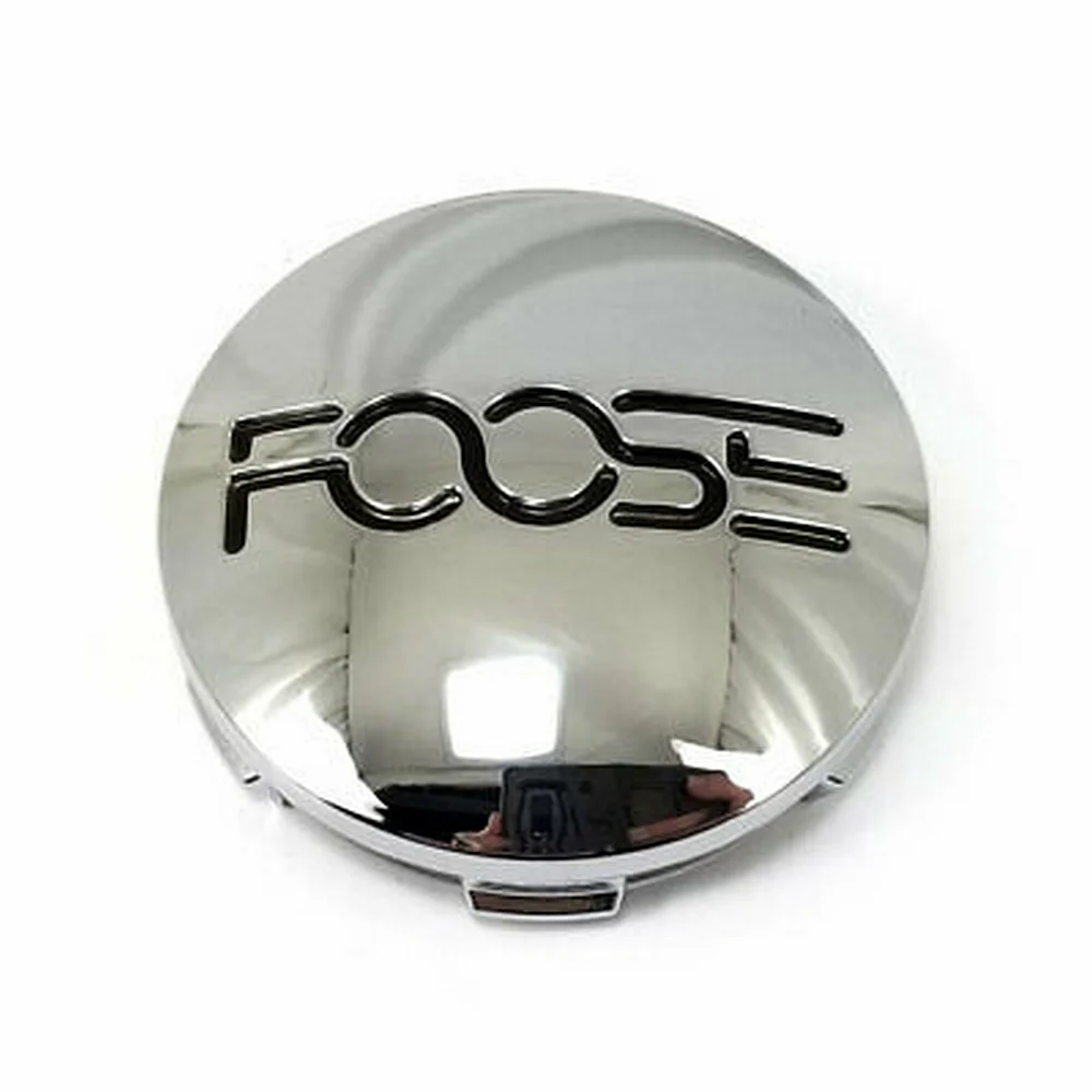 Foose 1PC 1003-54PBL Chrome Logo Wheel Center Cap