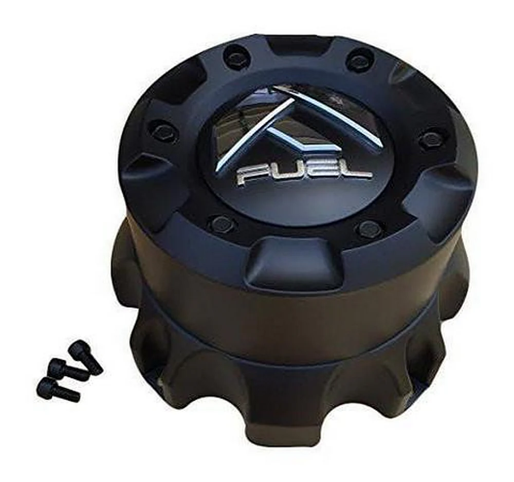 Fuel Off-Road 1005-50SZD Matte Black Snap-In Wheel Center Cap – 8x6.5