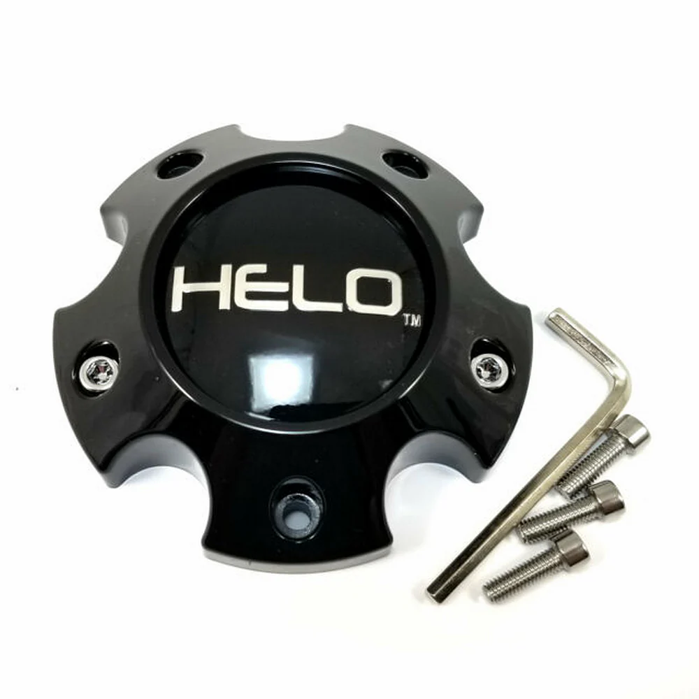 Helo 1079L121HE1GB-H34 Gloss Black Wheel Center Cap – 5x4.5/5 H34 5 Lug
