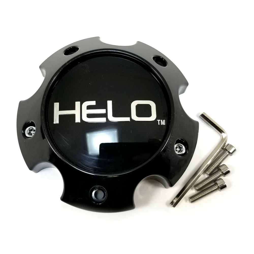 Helo 1079L145AHE1GB-H42 Gloss Black Wheel Center Cap – 5x5.5/150 H42