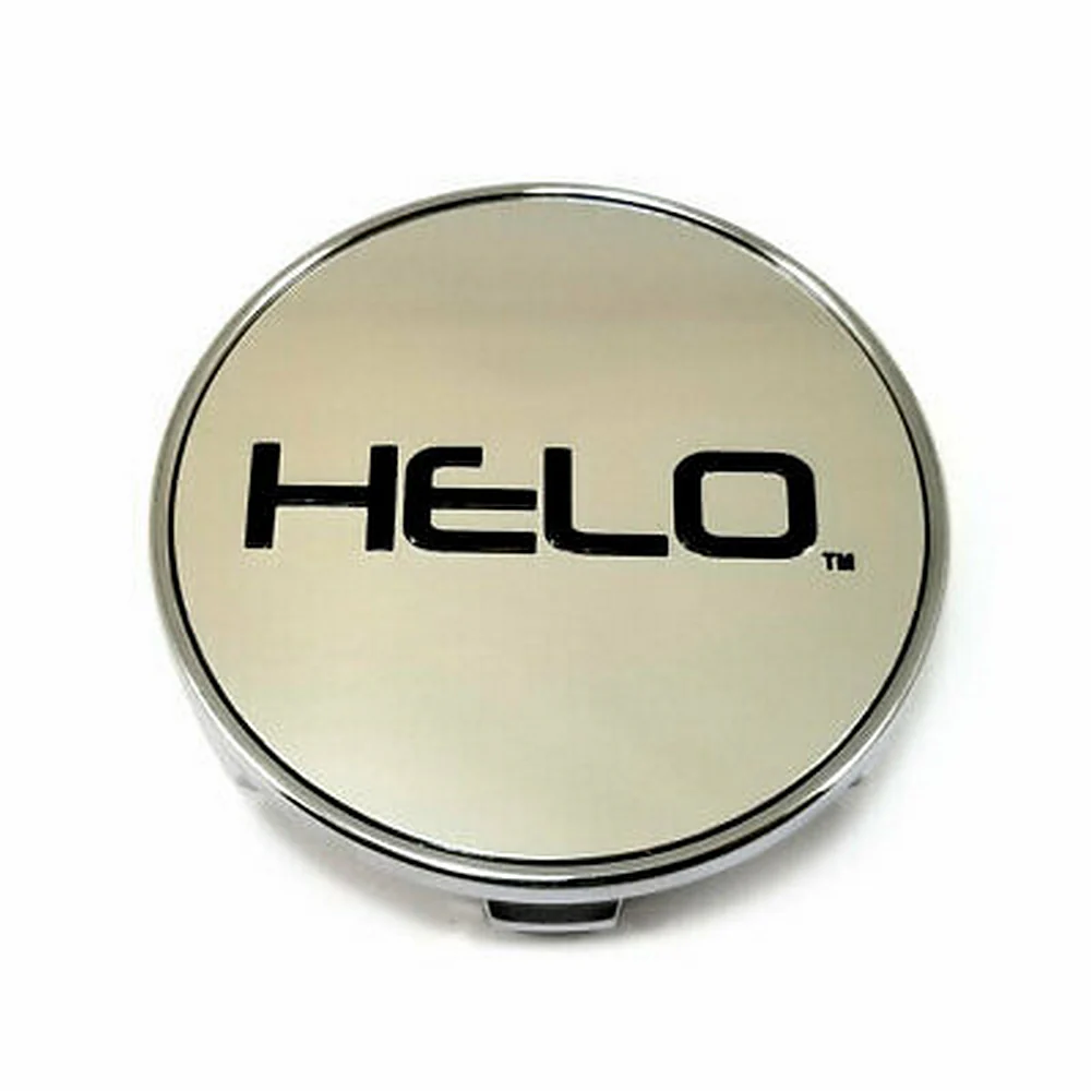 Helo 6216K68-CH Gloss Black Snap-In Wheel Center Cap – 5x112