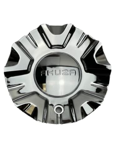 Akuza 847 Chrome Wheel Center Cap EMR0847-CAR-CAP