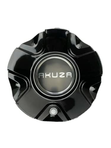 Akuza Gloss Black Wheel Center Cap EMR0848-CAR-CAP 18-20