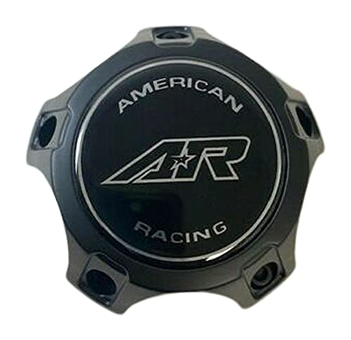 American Racing 6192-1215-CAP CARA1215CH Matte Black Wheel Center Cap