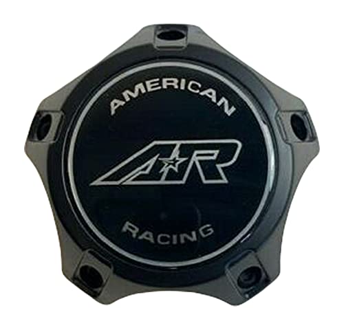 American Racing 6192-1455-CAP CARA1455CH Matte Black Wheel Center Cap