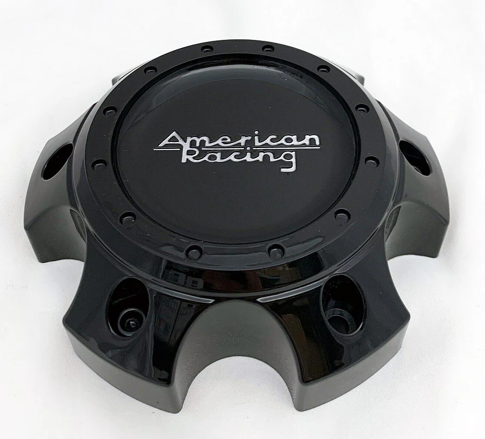 American Racing 1529S04 Gloss Black Bolt-On Wheel Center Cap – 6x135/5.5