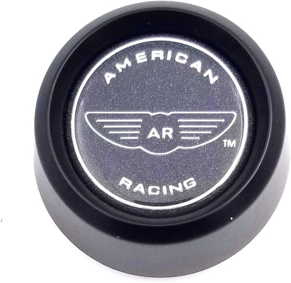 American Racing Vintage VN501 Satin Black Snap-In Wheel Center Cap 4500100011SB