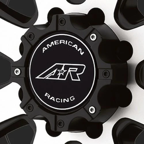 American Racing AR708 Matte Black Wheel Center Cap M564MBAR – 8 Lug