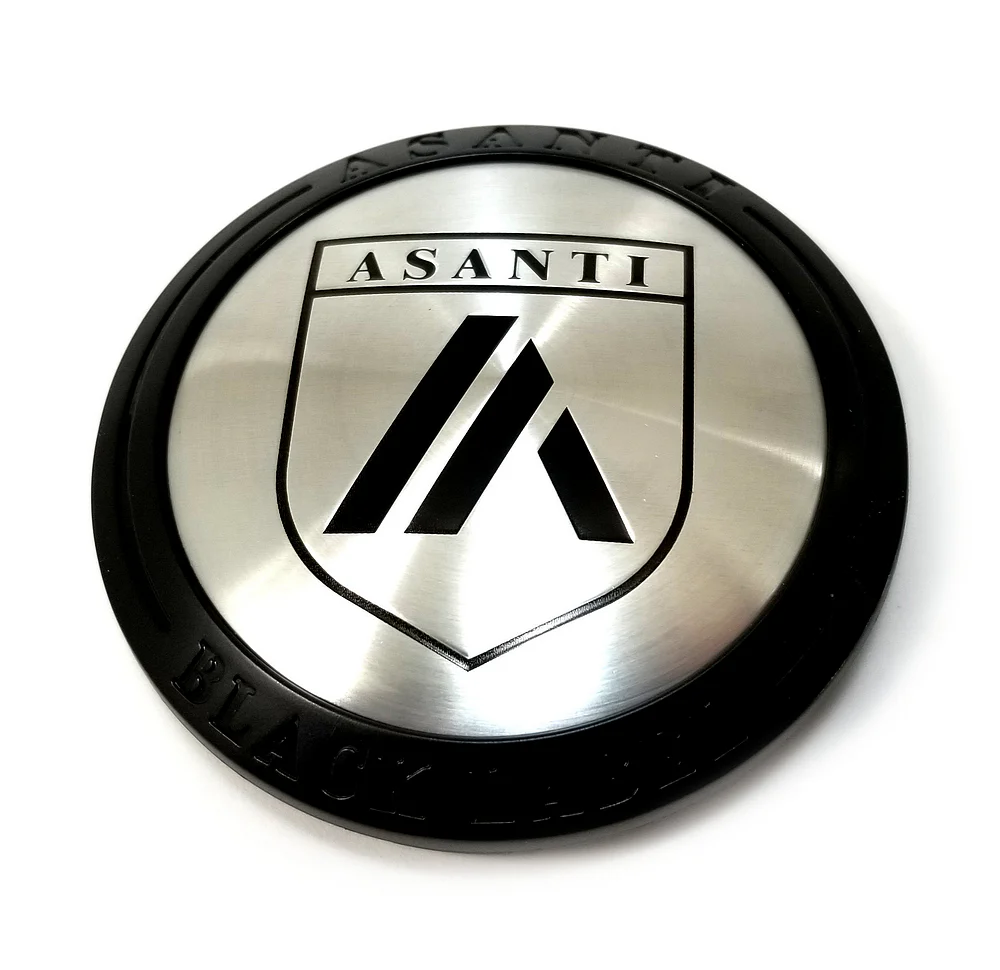 Asanti Forged 128K81SB-H9 Satin Black Snap-In Wheel Center Cap – All PCD