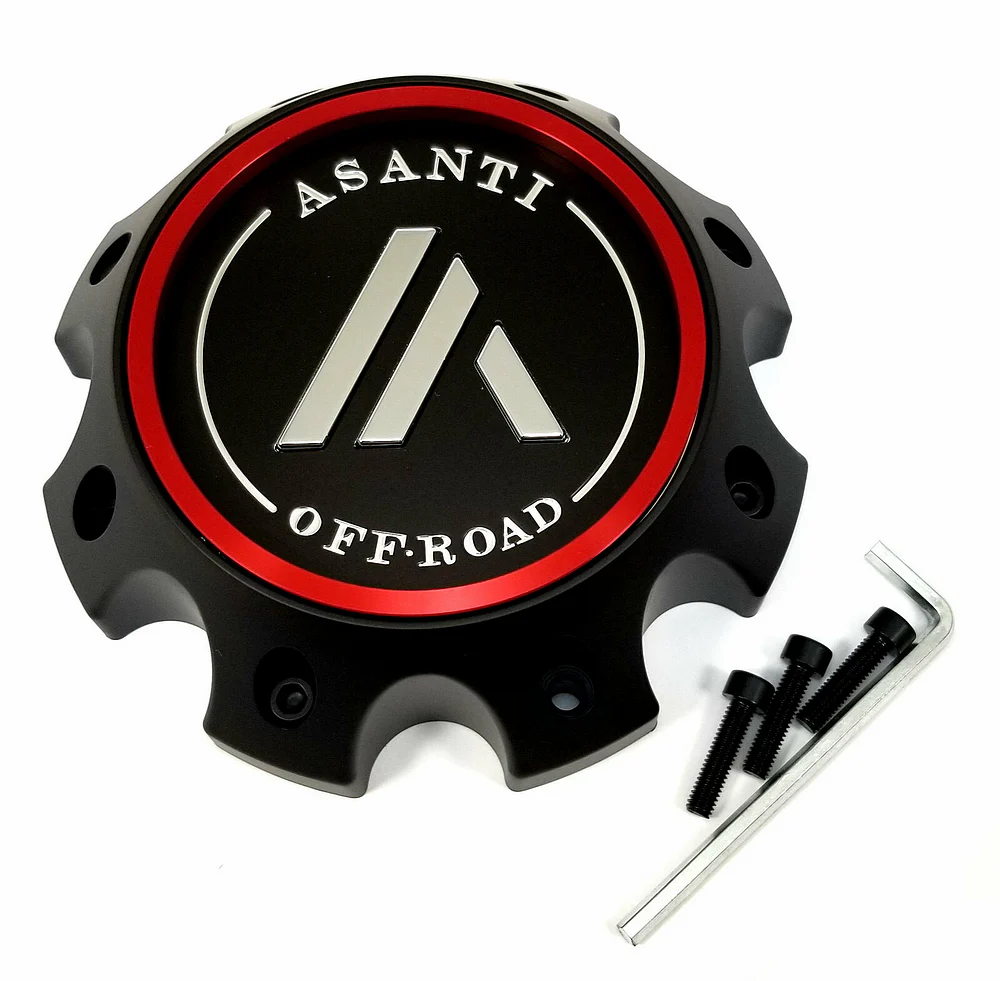 Asanti Off Road 130L1708SB-H52 Satin Black Wheel Center Cap – 8x170 H52