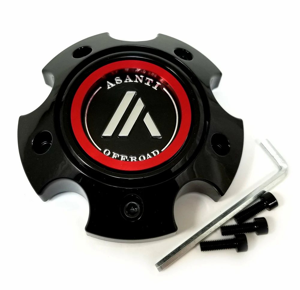 Asanti Off Road 130L1335GB-H34 Gloss Black Wheel Center Cap – 5x5 H34