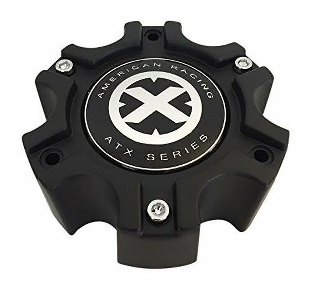 ATX 377B1406HYB001 Matte Black Wheel Center Cap – 6x135