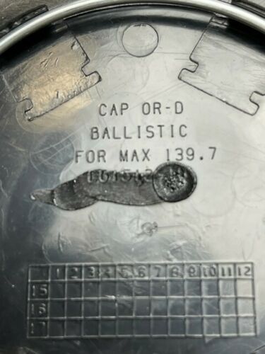 Ballistic Matte Black and Chrome Wheel Center Cap CAP OR-D3 CAP OR-D - Image 4