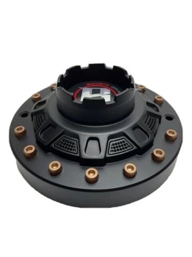 Ballistic Matte Black Bronze Rivets Wheel Center Cap CAP BL-02 - Image 2
