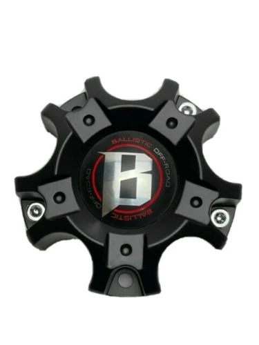 Ballistic Matte Black Wheel Center Cap CAP-WX02 114.3-127-5H