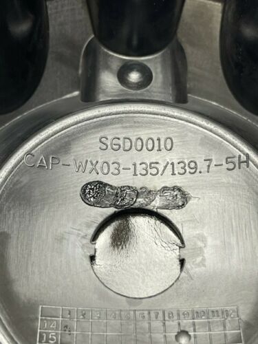 Ballistic Matte Black Wheel Center Cap CAP-WX03-135/139.7-5H - Image 3