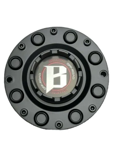 Ballistic Off-Road 978 Cannon Matte Black Wheel Center Cap CAP TS-H56