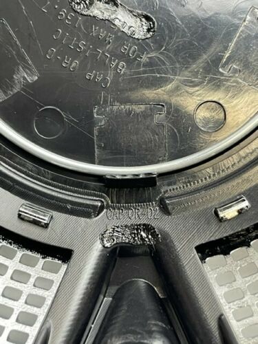 Ballistic Off-Road Gloss Black and Chrome Wheel Center Cap CAP OR-D2 CAP OR-D - Image 4