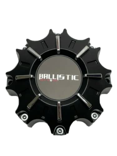 Ballistic Off-Road Matte Black 8 Lug Wheel Center Cap WX-11-CAP SGD0010