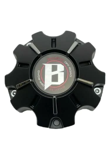 Ballistic Off-Road Matte Black Wheel Center Cap WX-10-CAP