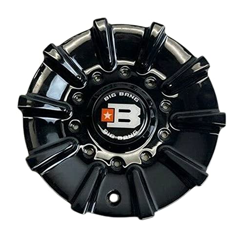 Big Bang Wheels Gloss Black Wheel Center Cap PD-CAPSX-P1024-R1