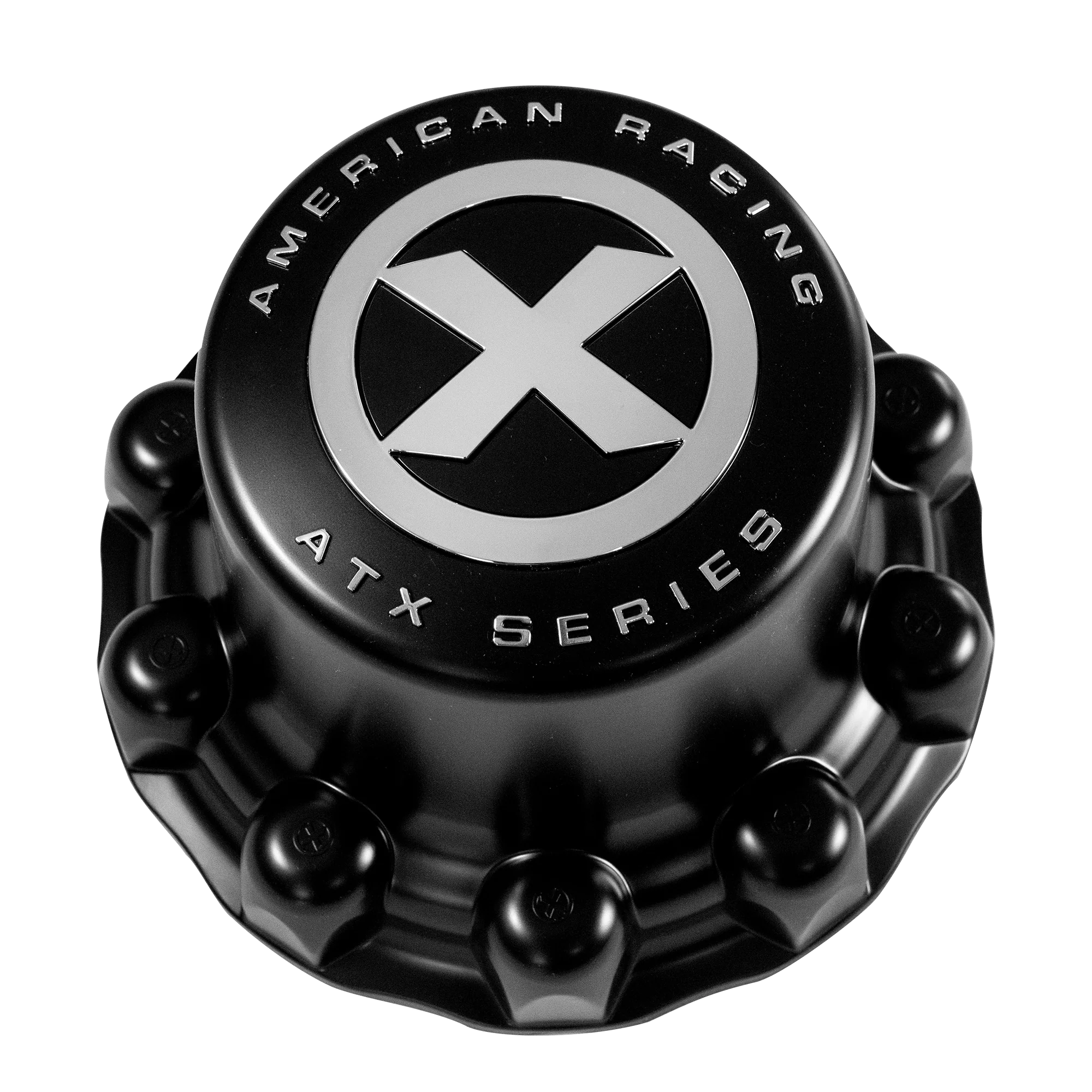 ATX AO1900402B Black Wheel Center Cap