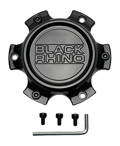 Black Rhino Wheels 1910S05 CCBR46135140GB Gloss Black Center Cap