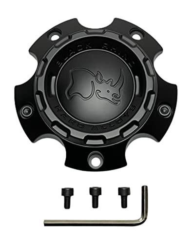 Black Rhino Wheels CCBR85130MB CCBR85130 Matte Black Center Cap