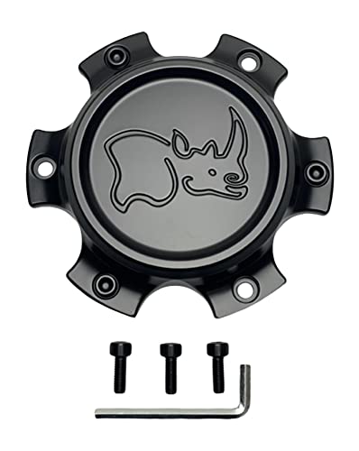 Black Rhino Wheels ST1905-05 1911S08 CCBR66135140MM Matte Black Center Cap