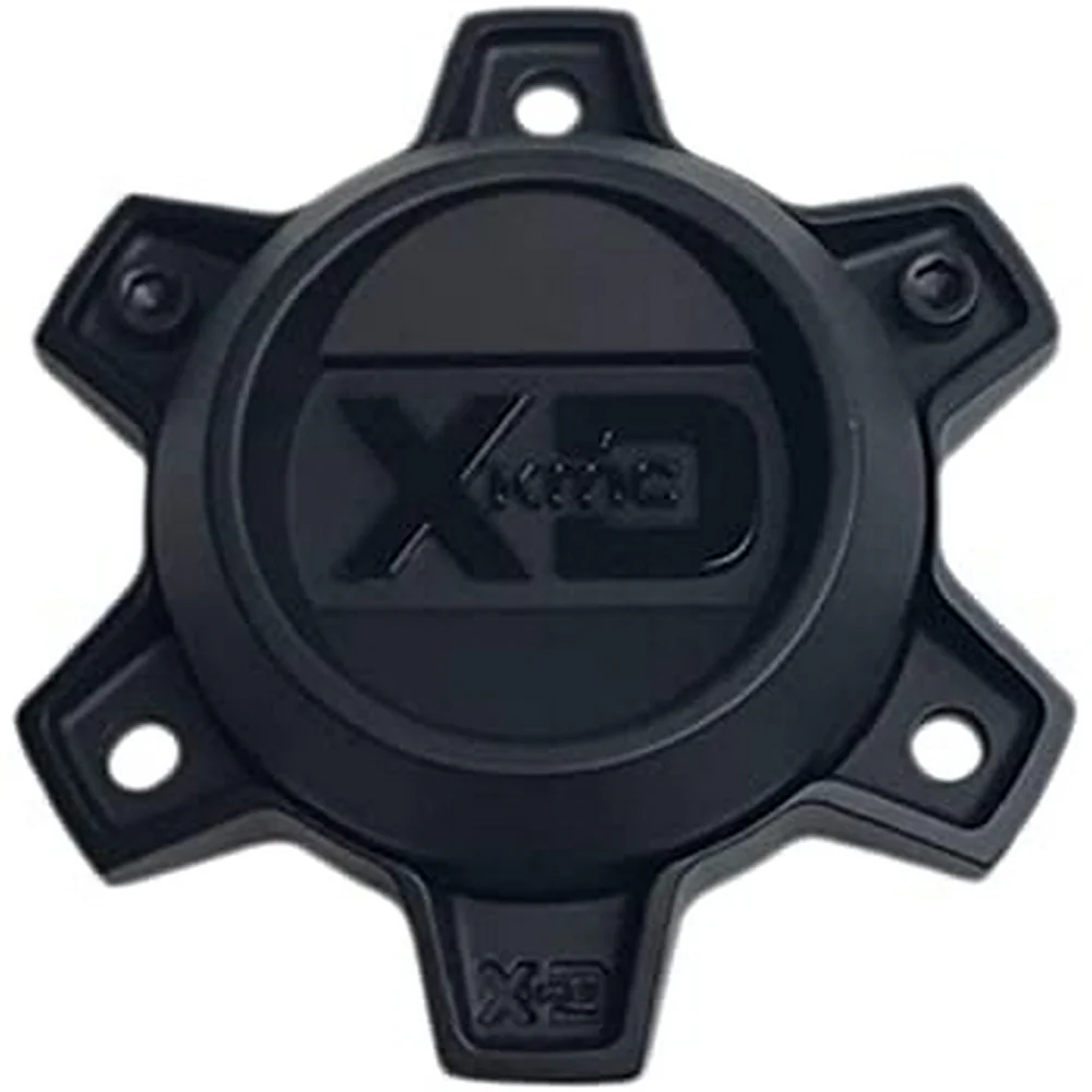 XD T150H120-6-H30-S2 Black 2-Piece Wheel Center Cap – 6x4.5/120/130 H30