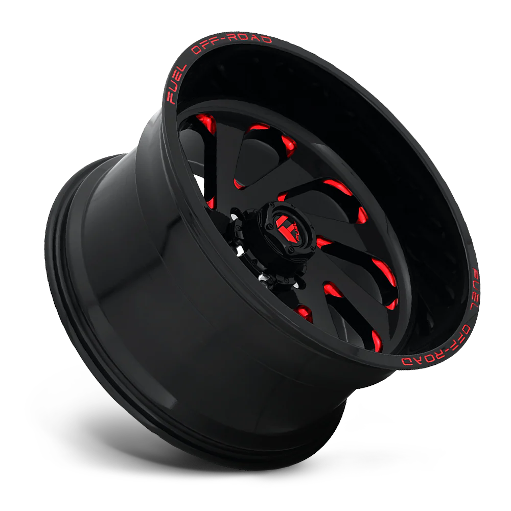 Fuel Off-Road 1004-37GBQ Gloss Black Bolt-On Wheel Center Cap – 6x135/5.5