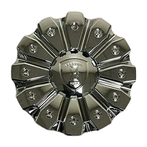 Borghini Chrome Wheel Center Cap CSDW8-1P SJ129-10