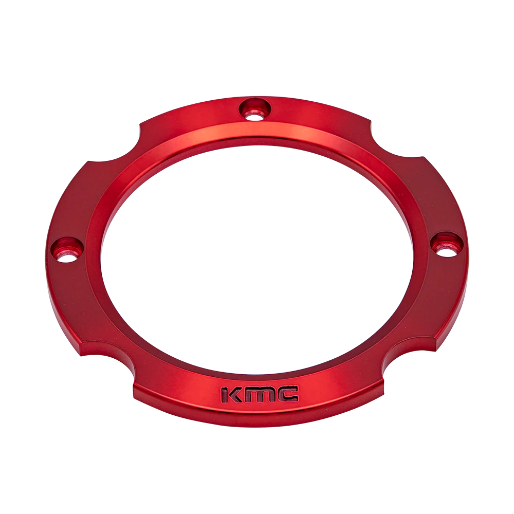 KMC Powersports CAPRING244-RED Red Wheel Center Cap – 4x156