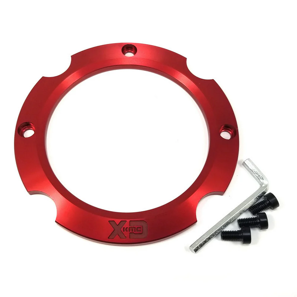 XD Powersports CAPRING44-RED Red Wheel Center Cap – 4x156