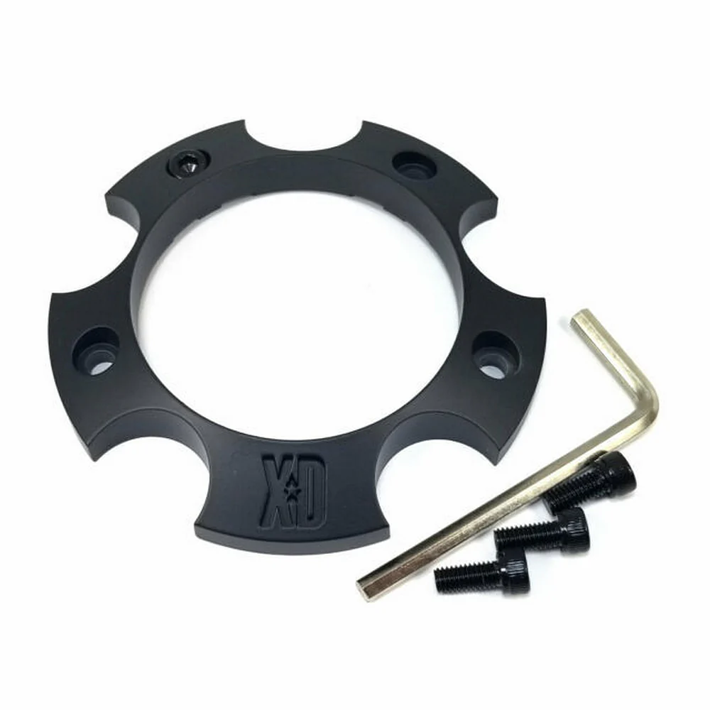 XD XD1205BASE-SB Satin Black Center Cap Base Piece – 5 Lug
