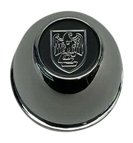 Center Line Bullet Style Chrome Snap in Wheel Center Cap C8538 3.3 Inch Overall