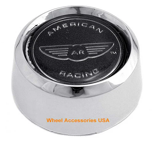 American Racing AR500 Chrome Snap-In Wheel Center Cap 000000004500100011