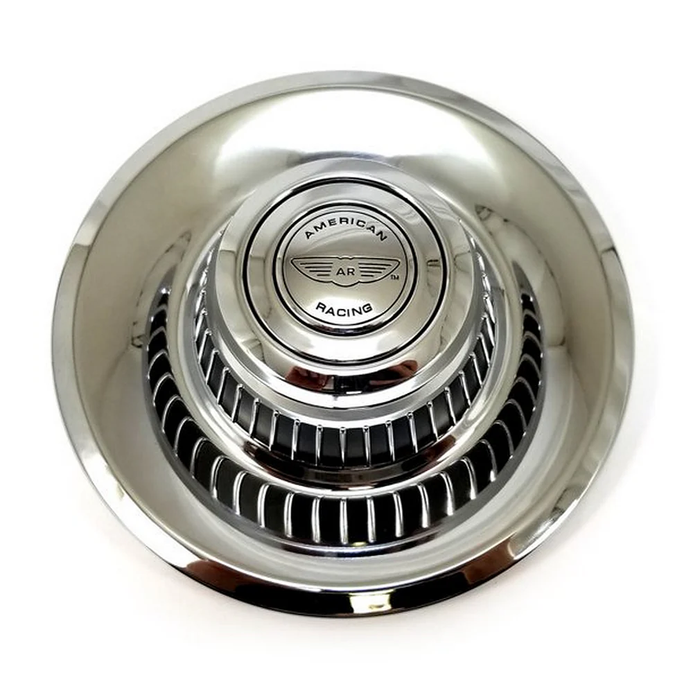 American Racing Vintage VN327 Chrome 2-Piece Wheel Center Cap 711012AAR