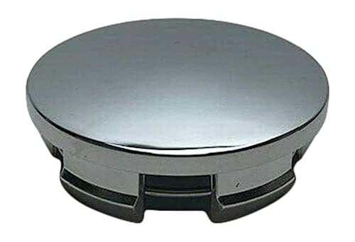 Chrome No Logo Snap in Wheel Center Cap CC218-1P