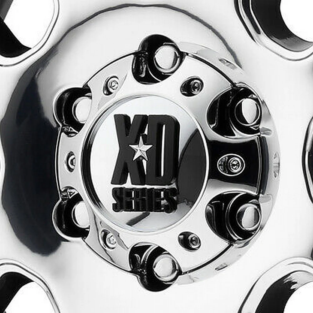 XD S057L120CH-H34 Chrome Wheel Center Cap – 5x4.5/120/5/130