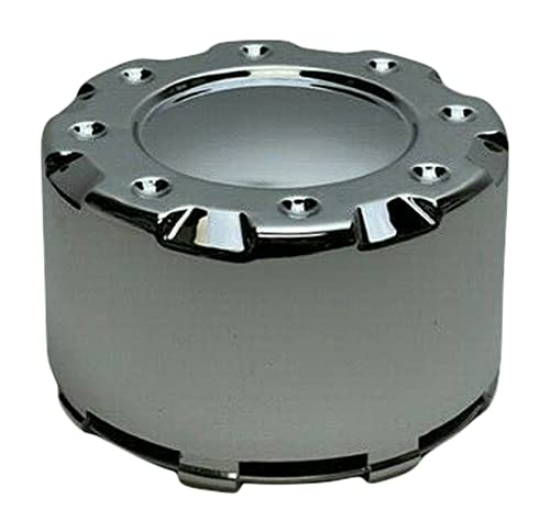 Detata Chrome No Logo Snap in Wheel Center Cap DT-130
