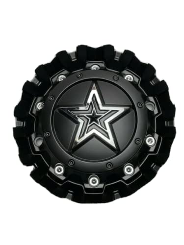 Dropstars Satin Black Wheel Center Cap 6032K138 6032L2212