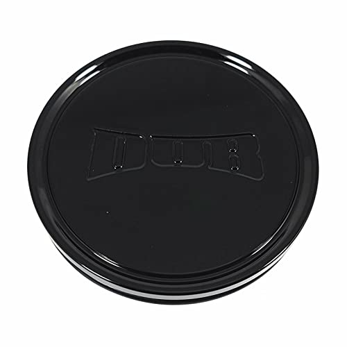 DUB Flat 3" O-Ring Cap - Gloss Black Multi Wheel with Aluminum (1 x 1. inches /6 x, 1 mm Offset)