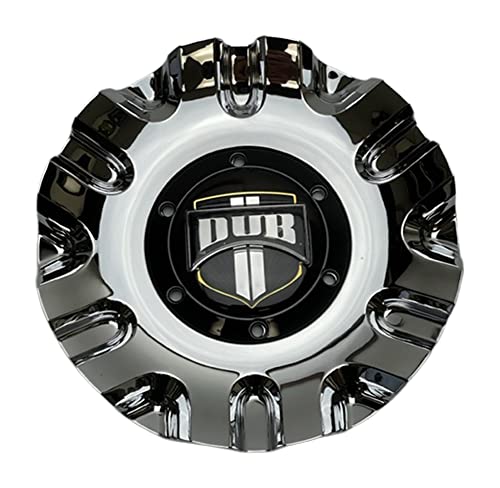 Dub Royalty Wheels 36410-15 Chrome 22 Inch 24 Inch Chrome Center Cap
