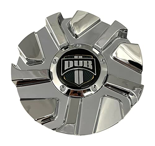 DUB Wheels 38510-15 ST1807-05 S246 Fade Chrome Wheel Center Cap