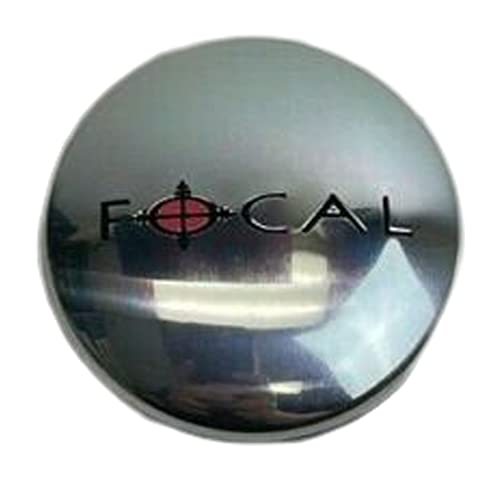 Focal Chrome Snap in Wheel Center Cap 5A211880F-2 A89-9002S 5A211880F-1