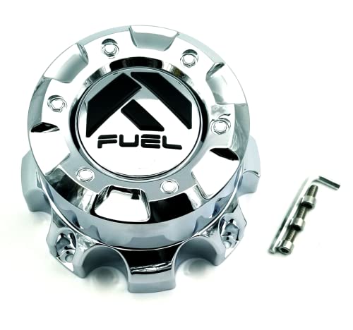 Fuel Chrome 8 Lug Wheel Center Cap Tall 1001-60