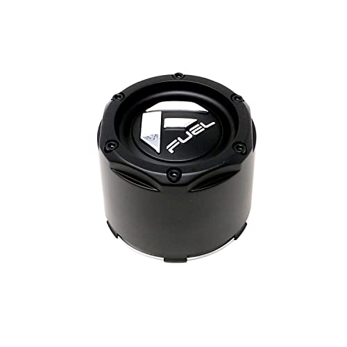 Fuel Matte Black Custom Wheel Center Caps Set Of One 1 1003 50Mb