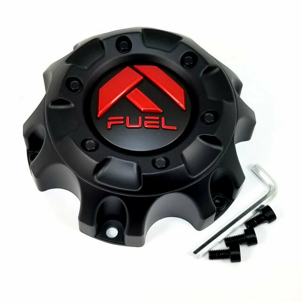 Fuel Off-Road 1001-58MBQ Matte Black Wheel Center Cap – 6 Lug